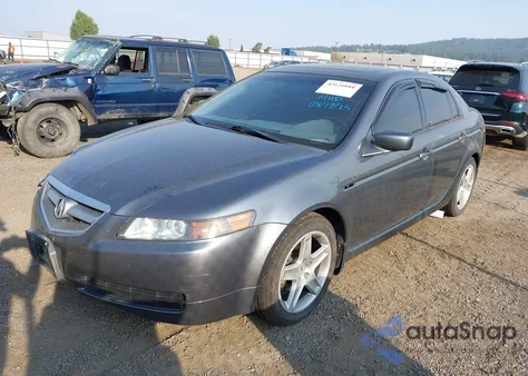 2004 Acura Tl z USA, uszkodzony, nr VIN 19UUA66214A042057